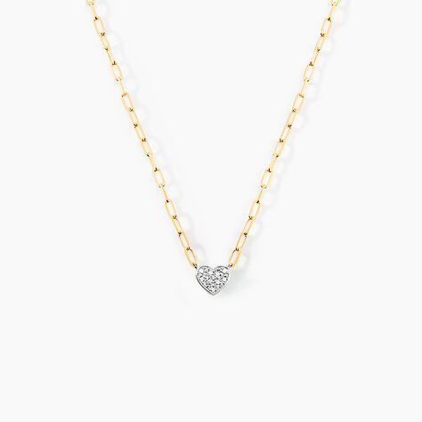Collier Loved One Or Jaune Diamant - Colliers Femme | Histoire d’Or
