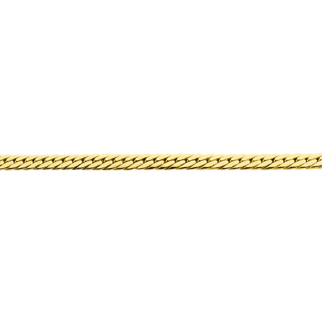 Bracelet Izel Maille Anglaise Or Jaune - Bracelets cha&icirc;ne Femme | Histoire d&rsquo;Or