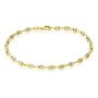 Bracelet Carlo Maille Marine Ronde Or Bicolore
