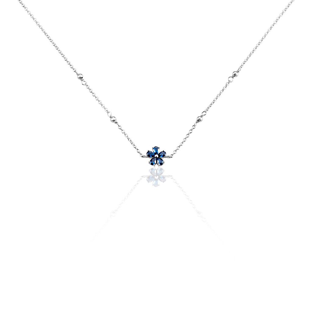 Collier Argent Laldilon Oxydes De Zirconium - Colliers fantaisie Femme | Histoire d’Or