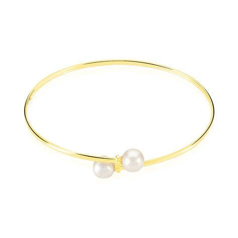 Bracelet Jonc Sammy Or Jaune Perle De Culture - Bracelets joncs Femme | Histoire d’Or