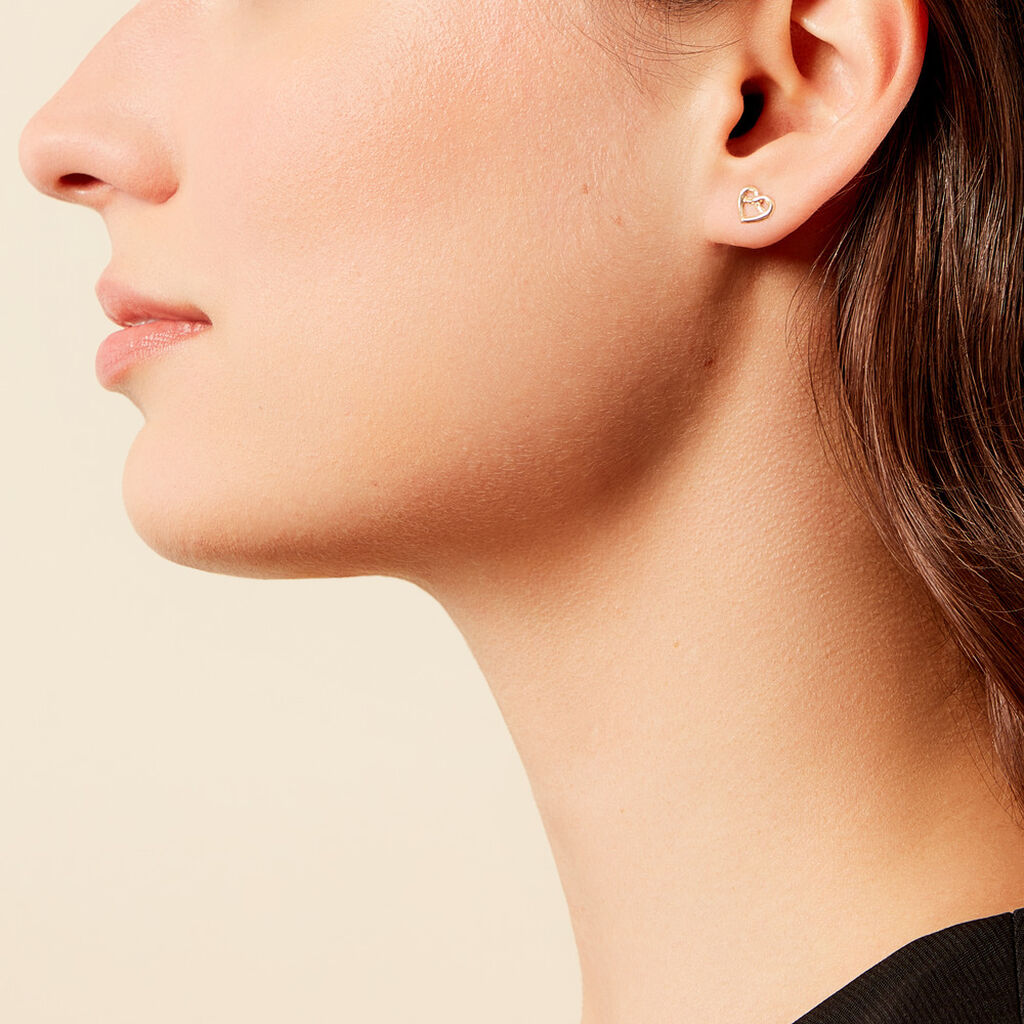 Boucles D'oreilles Puces Hartwin Or Jaune - Nouveautés Famille | Histoire d’Or