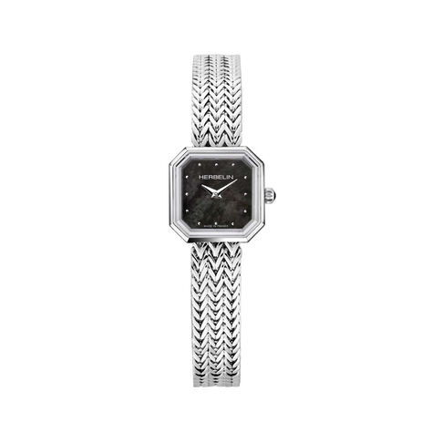 Montre Herbelin Octogone Nacre Noire - Montres Femme | Histoire d’Or