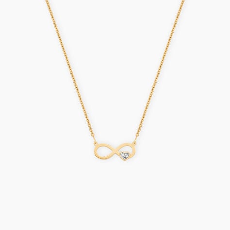 Collier Solemnia Argent Dor&eacute; A L'Or 750/1000 - F&ecirc;te des m&egrave;res Femme | Histoire d&rsquo;Or
