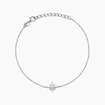 Bracelet Lysianne Argent Blanc Oxyde De Zirconium - Bracelets Femme | Histoire d&rsquo;Or