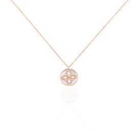 Collier Alexine Argent Rose Oxyde De Zirconium - Sautoirs Femme | Histoire d’Or