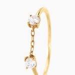 Bague Orion Or Jaune Oxyde De Zirconium - Bagues avec pierre Femme | Histoire d&rsquo;Or