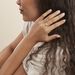 Bague Ull Argent Blanc Perle De Culture - Bagues avec pierre Femme | Histoire d’Or