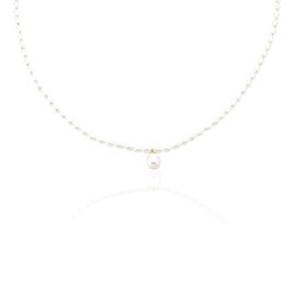 Collier Stella-rose Or Jaune Perle De Culture - Colliers Femme | Histoire d’Or