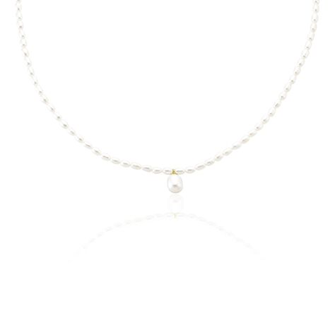 Collier Stella-rose Or Jaune Perle De Culture - Colliers Femme | Histoire d’Or