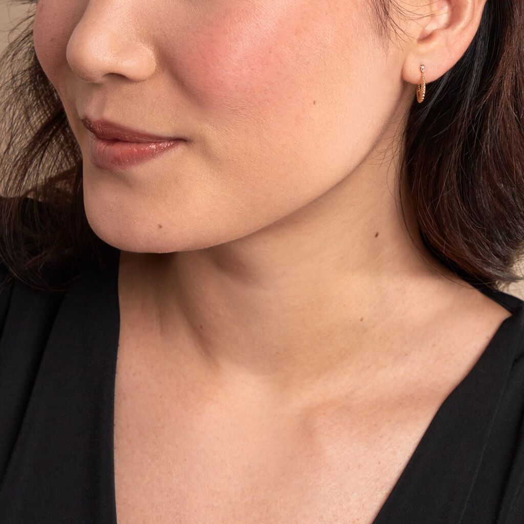 Créoles Mihaita Or Jaune - Boucles d'oreilles créoles Femme | Histoire d’Or