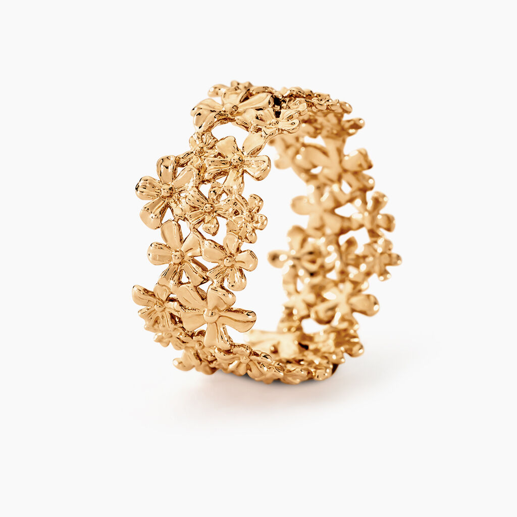 Bague Deotille Plaqu&eacute; Or Dor&eacute; - Bagues fantaisie Femme | Histoire d&rsquo;Or