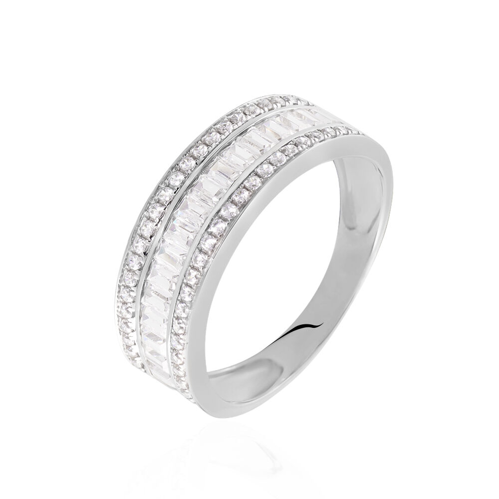 Bague shop avec zirconium