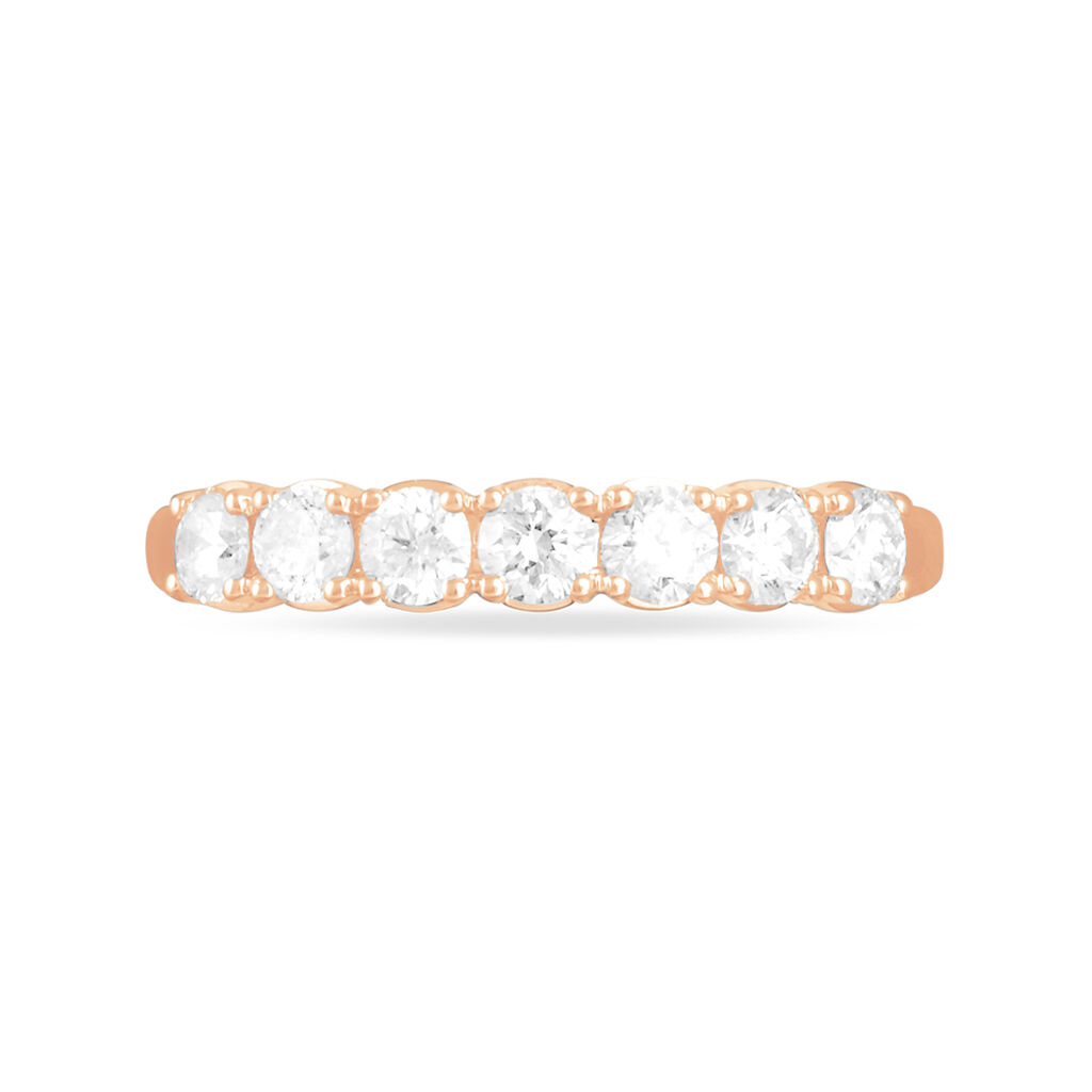 Alliance Eloise Or Rose Diamant - Alliances Femme | Histoire d’Or