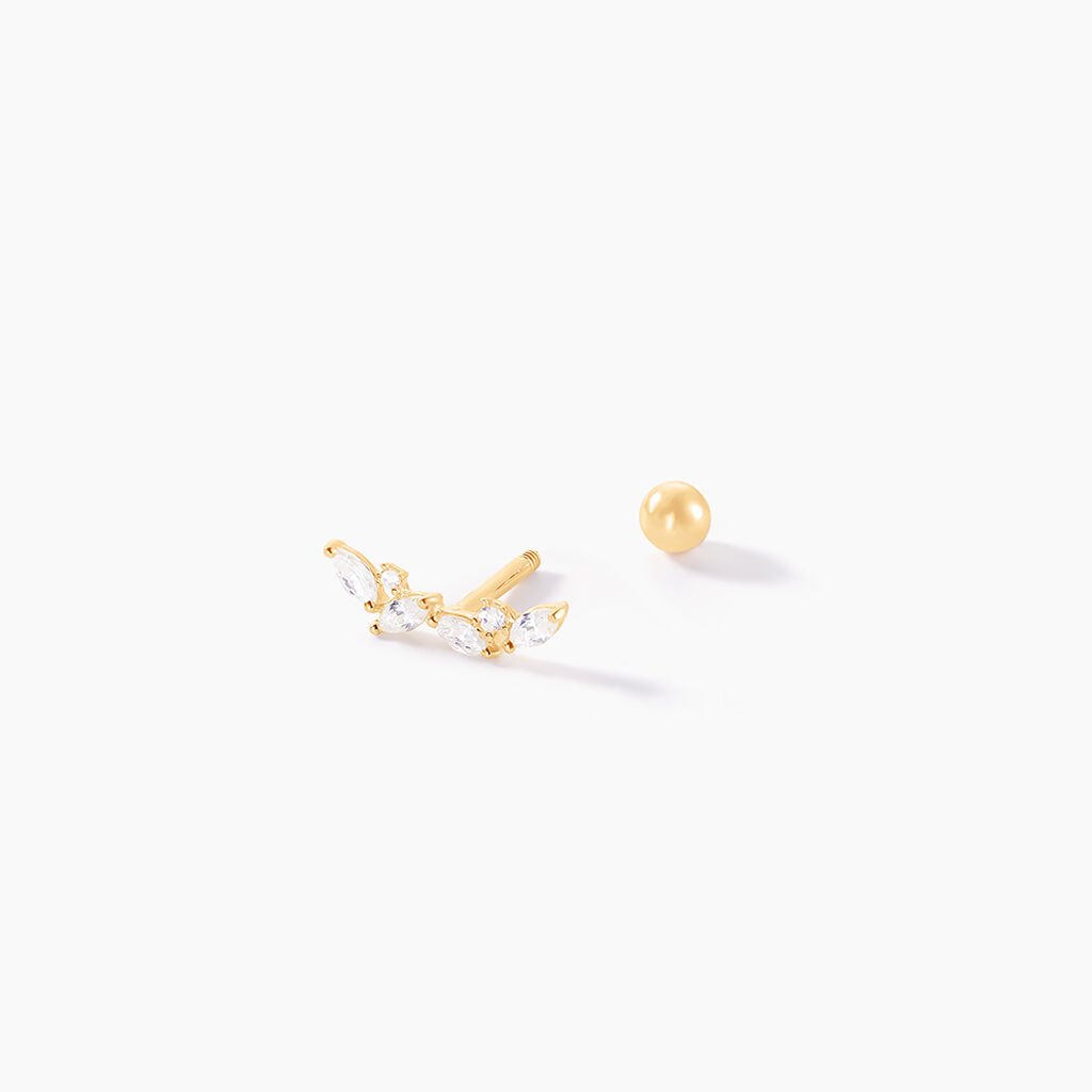 Piercing Nina Or Jaune Oxyde De Zirconium - Bijoux Femme | Histoire d&rsquo;Or
