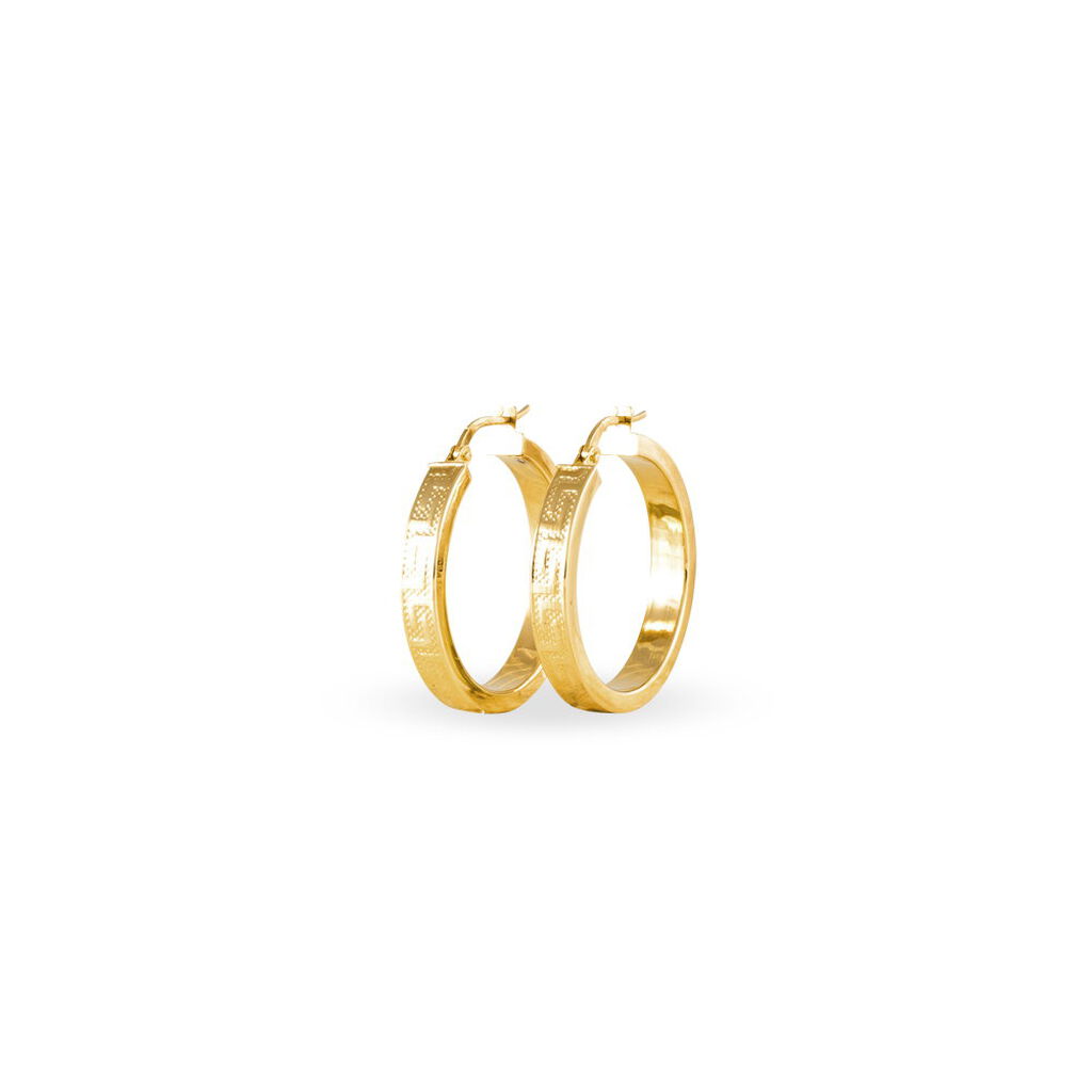 Créoles Ugenie Or Jaune - Boucles d'oreilles créoles Femme | Histoire d’Or