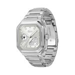 Montre Lacoste Lc33 Square Argent&eacute; - Montres Homme | Histoire d&rsquo;Or