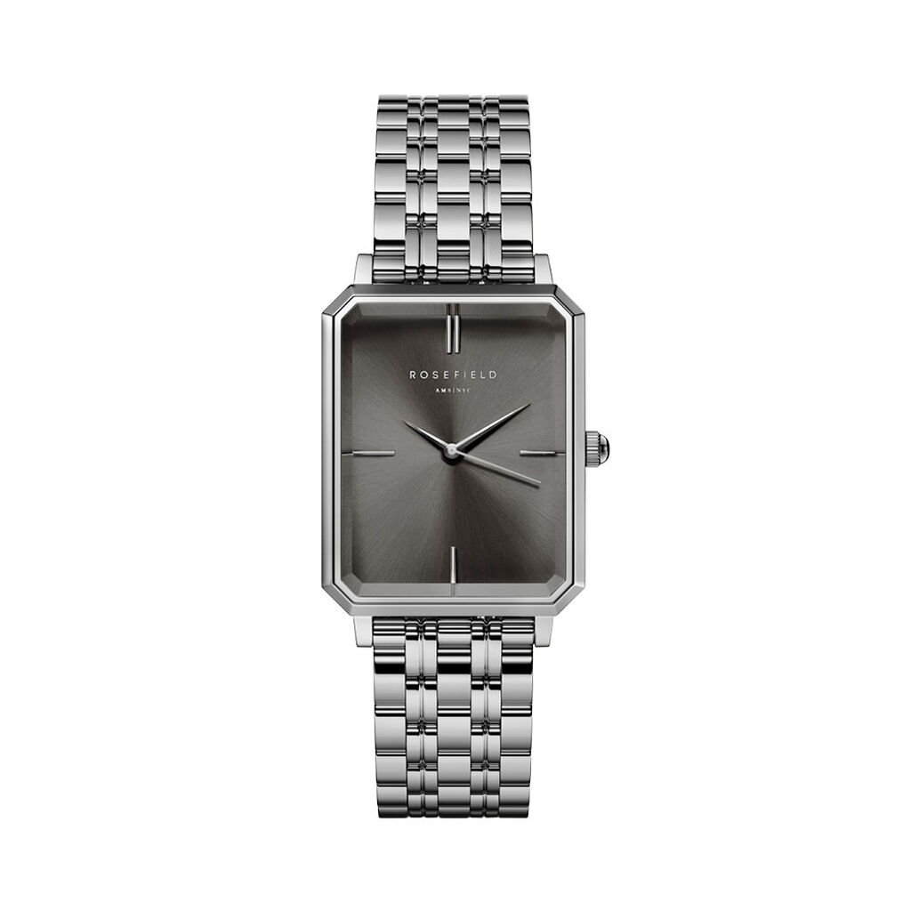 Montre Rosefield Octagon Noir - Montres Femme | Histoire d’Or