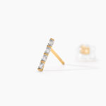 Boucles D'oreilles Puces Or Jaune Puces Judy Diamants - Clous d'oreilles Femme | Histoire d&rsquo;Or