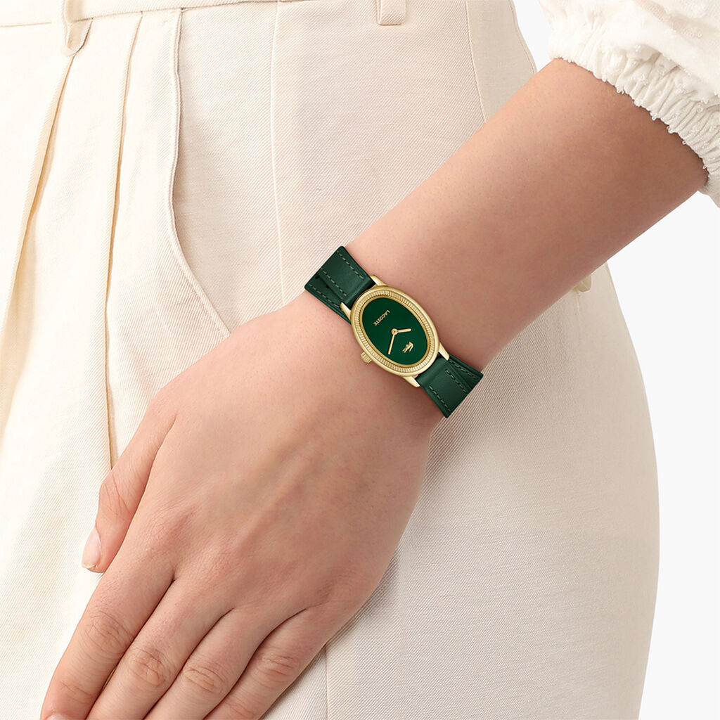 Montre Lacoste Parisienne Vert - Montres Femme | Histoire d&rsquo;Or