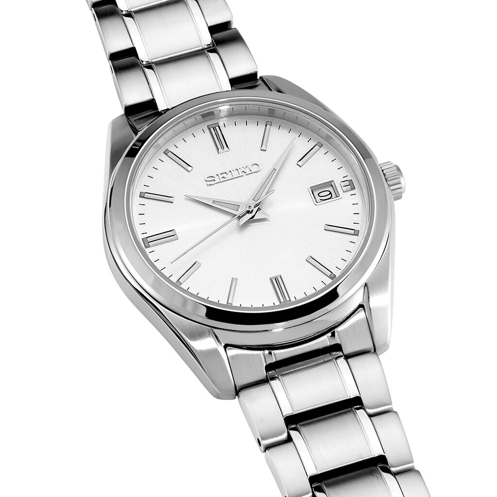 Montre Seiko Classique Blanc - Montres Homme | Histoire d’Or