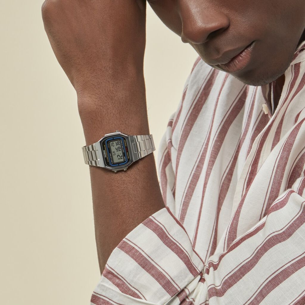 Montre Casio Collection Vintage Iconic Noir - Montres Homme | Histoire d’Or