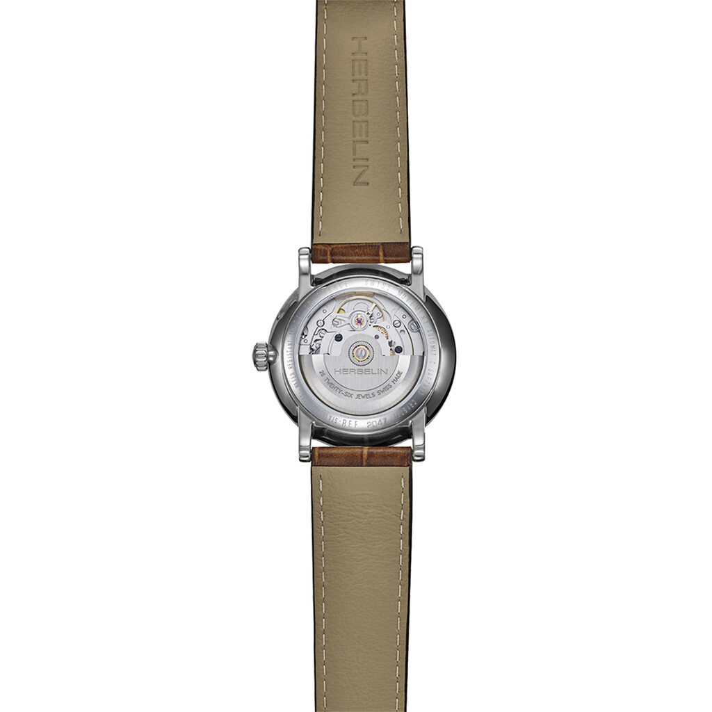 Montre Herbelin Inspiration Auto Vert - F&ecirc;te des p&egrave;res Homme | Histoire d&rsquo;Or