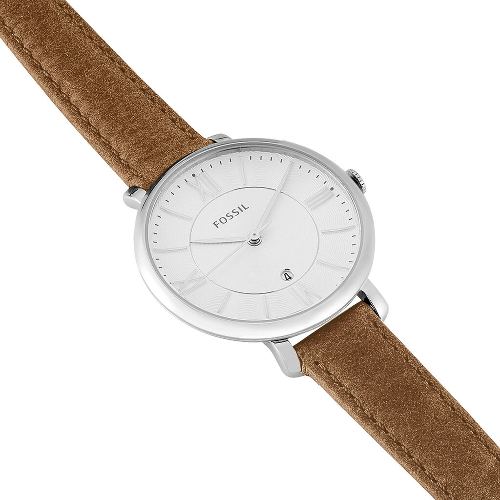 Montre Fossil Jacqueline Blanc - Montres Femme | Histoire d’Or
