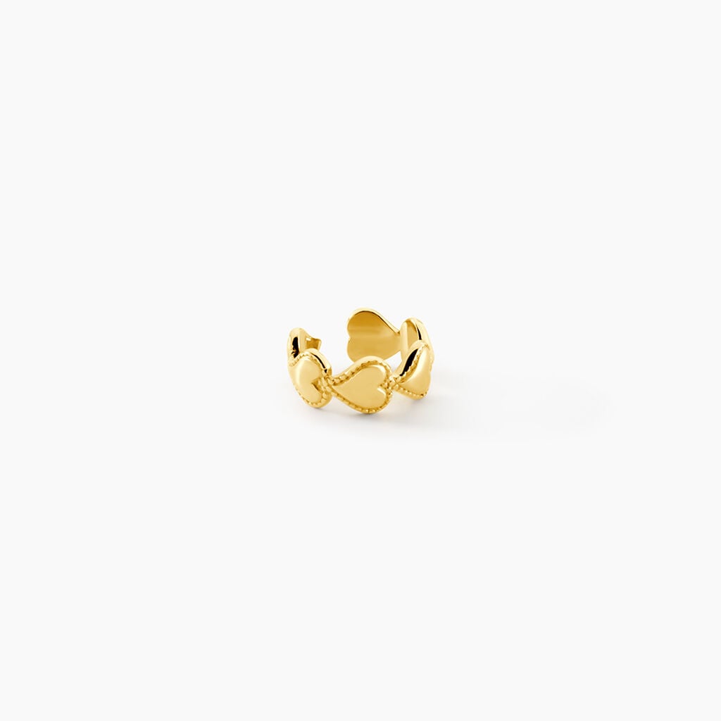 Bijoux D'Oreilles Joane Acier Jaune - Boucles d'oreilles fantaisie Femme | Histoire d&rsquo;Or