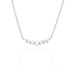 Collier Aliah Argent Blanc Oxyde De Zirconium - Colliers fantaisie Femme | Histoire d’Or