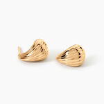 Boucles D'Oreilles Puces Nicoline Plaqu&eacute; Or Jaune - Clous d'oreilles Femme | Histoire d&rsquo;Or