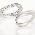 Bague Kali Argent Blanc Oxyde De Zirconium - Bagues avec pierre Femme | Histoire d&rsquo;Or