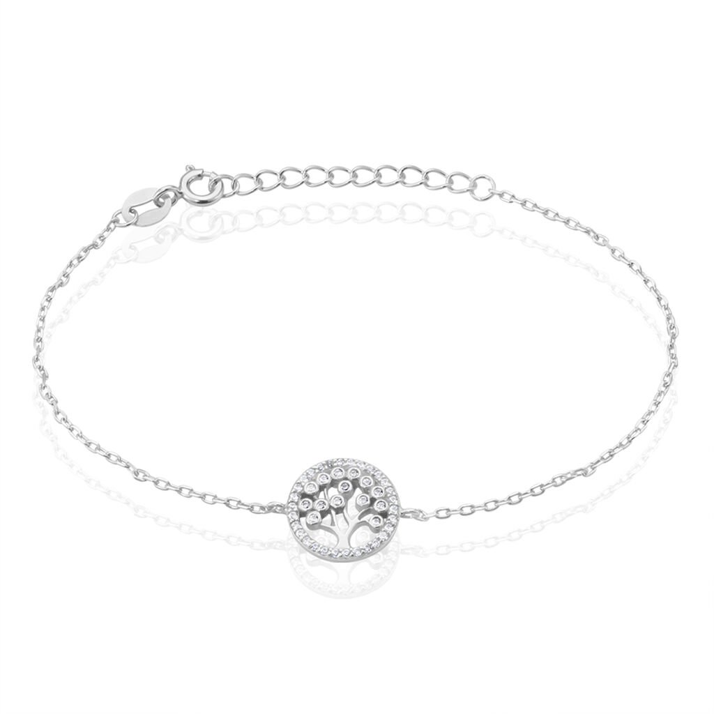 Bracelet Chimere Argent Blanc Oxyde De Zirconium - Bracelets Femme | Histoire d’Or