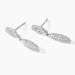 Boucles D'oreilles Pendantes Tiwa Argent Blanc Oxyde De Zirconium - Boucles d'oreilles fantaisie Femme | Histoire d’Or