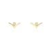 Boucles D'oreilles Puces Volia Or Jaune Diamant - Clous d'oreilles Femme | Histoire d’Or