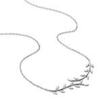 Collier Folia Argent Blanc - Colliers fantaisie Femme | Histoire d&rsquo;Or
