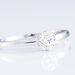 Bague Solitaire Natalia Pl Platine Blanc Diamant - Bagues solitaires Femme | Histoire d’Or