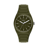 Montre Fossil Everett 3 Hand Kaki - F&ecirc;te des p&egrave;res Homme | Histoire d&rsquo;Or