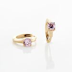 Cr&eacute;oles Plaqu&eacute; Or Laurick Oxydes De Zirconium - Boucles d'oreilles cr&eacute;oles Femme | Histoire d&rsquo;Or