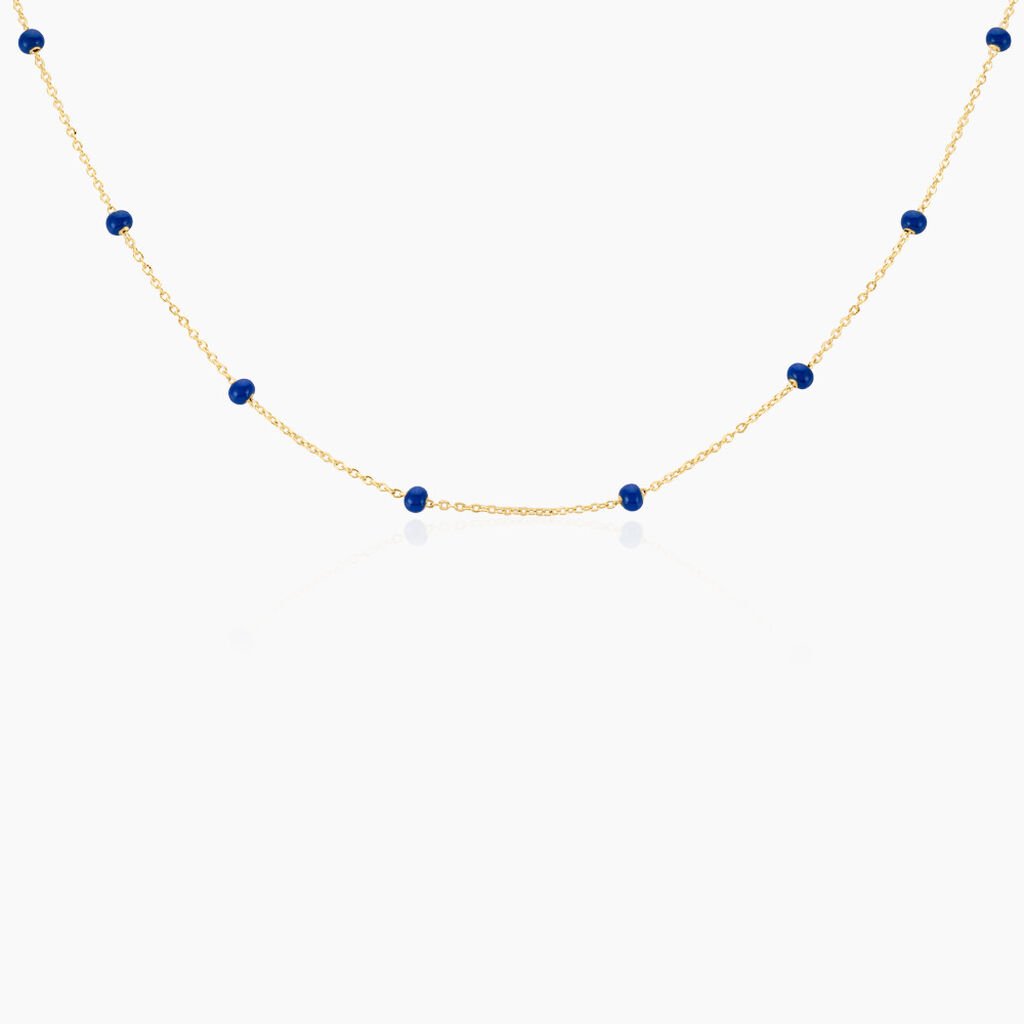 Collier Meike Plaque Or Jaune - Colliers fantaisie Femme | Histoire d’Or