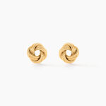 Boucles D'oreilles Puces Nils Or Jaune - Clous d'oreilles Femme | Histoire d&rsquo;Or