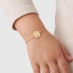 Bracelet Benedicte Message Or Jaune - Bracelets Naissance Enfant | Histoire d&rsquo;Or