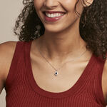 Pendentif Vladimir Or Blanc Saphir Et Diamant - Pendentifs Femme | Histoire d&rsquo;Or