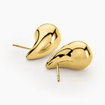 Boucles D'Oreilles Puces Perfect Match Acier Jaune - Boucles d'oreilles fantaisie Femme | Histoire d&rsquo;Or