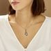 Collier Aelys Acier Blanc - Colliers fantaisie Femme | Histoire d’Or