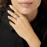 Bague Joassine Or Blanc Diamant - Bagues avec pierre Femme | Histoire d&rsquo;Or