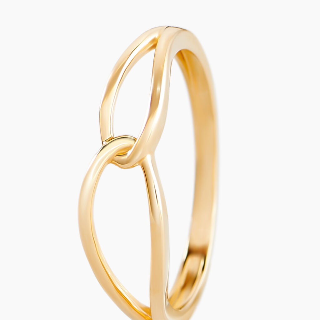 Bague Harinder Or Jaune - Bijoux sans pierre Femme | Histoire d&rsquo;Or