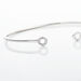 Bracelet Jonc Danae Argent Blanc Oxyde De Zirconium - Bracelets fantaisie Femme | Histoire d’Or