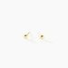 Boucles D'oreilles Puces Or Jaune Fidelia - Clous d'oreilles Femme | Histoire d’Or