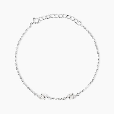 Bracelet Eclat D'Aurore Argent Blanc Oxyde De Zirconium - Bracelets Femme | Histoire d&rsquo;Or